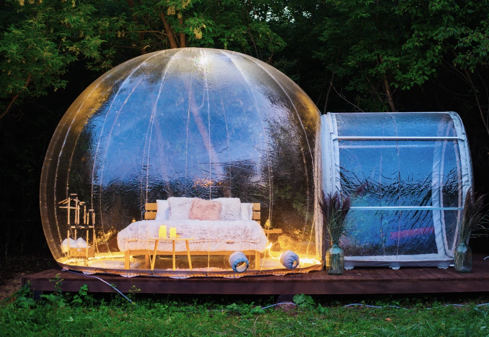 stargazing bubble dome tent