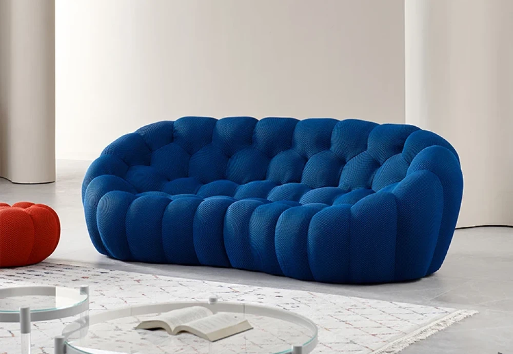 blue bubble couch tiktok